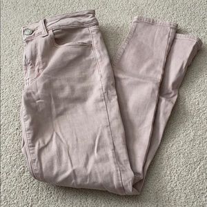 Girls Light Pink American Eagle Jeans